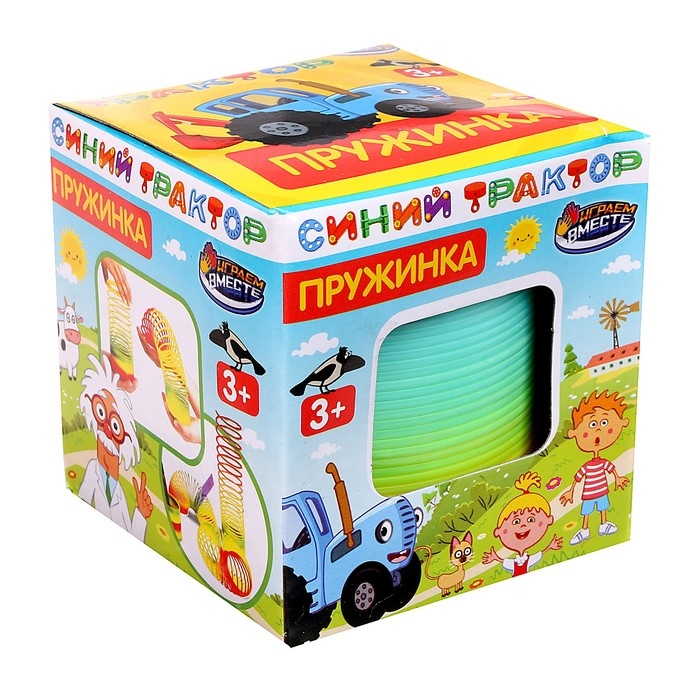 Игра пружинка «Синий трактор» Игра пружинка «Синий трактор»