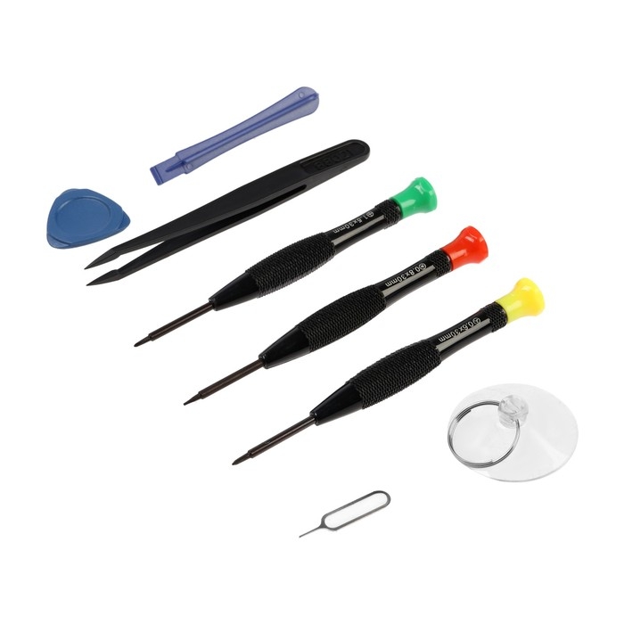 Набор для ремонта телефонов ТУНДРА, отвертки PH00, P0.8, TW0.6 + инструменты, 8 шт. Набор для ремонта телефонов ТУНДРА, отвертки PH00, P0.8, TW0.6 + инструменты, 8 шт.