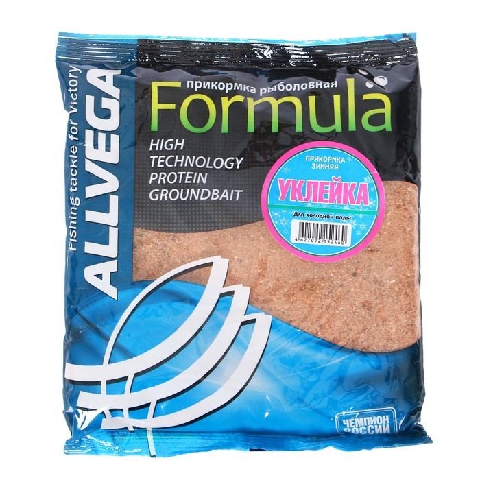 Прикормка зимняя ALLVEGA Formula Winter 500 г, уклейка Прикормка зимняя ALLVEGA Formula Winter 500 г, уклейка