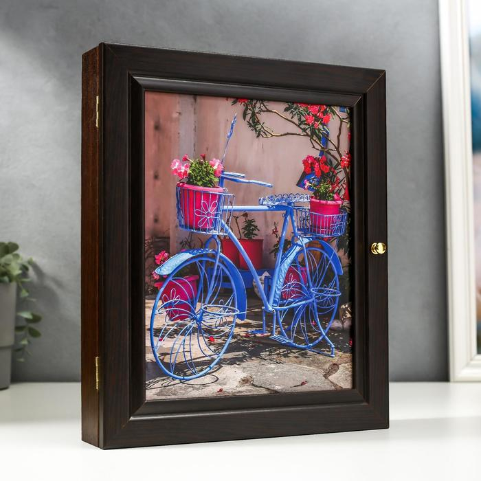 Ключница Ключница "Синий велик" венге 26х31 см МИКС