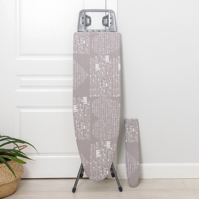 Доска гладильная Nika «Белль Классик 3», 111,5×34,5 см, два положения высоты 70, 80 см, европодставка микс Доска гладильная Nika «Белль Классик 3», 111,5×34,5 см, два положения высоты 70, 80 см, европодставка микс