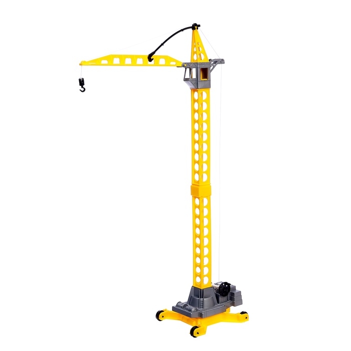 Башенный кран «Агат», на колёсиках, большой Башенный кран «Агат», на колёсиках, большой