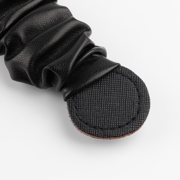 Ручка для сумки, пришивная, 18 × 3,5 см, цвет чёрный Ручка для сумки, пришивная, 18 × 3,5 см, цвет чёрный