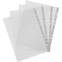 Файл-вкладыш А4 100шт/уп, гладкая Элементари 0,45 мм