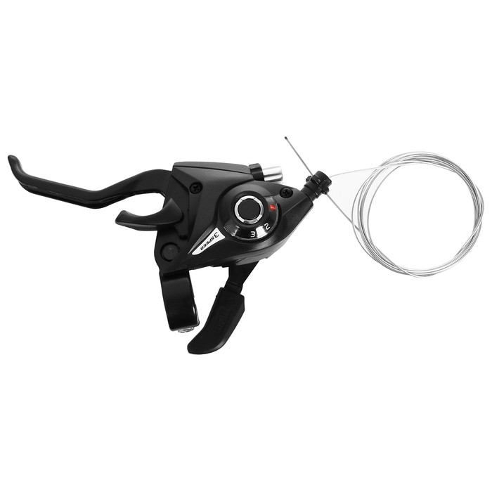 Шифтер Dream Bike, с тормозной ручкой, левый, 3 скорости Шифтер Dream Bike, с тормозной ручкой, левый, 3 скорости