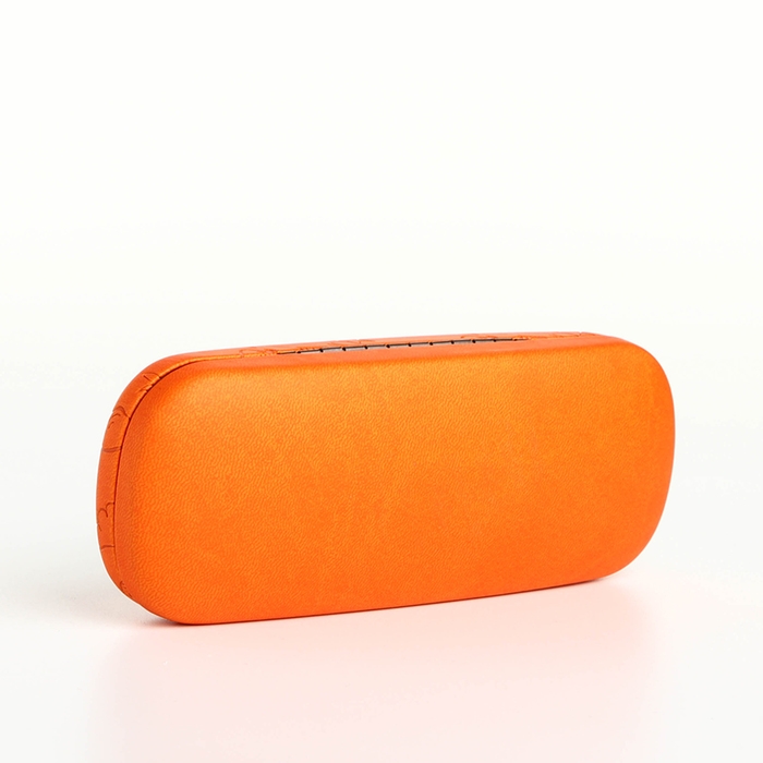 Футляр для очков на хлопушке «Выбражулька», длина 16 см, цвет оранжевый