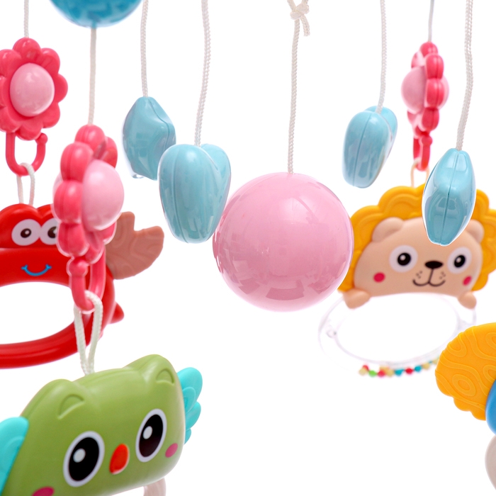 Музыкальный мобиль «Волшебные сны», русская озвучка, проекция, цвет голубой Музыкальный мобиль «Волшебные сны», русская озвучка, проекция, цвет голубой