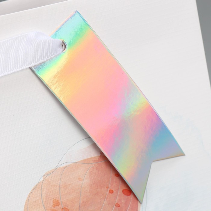 Пакет подарочный ламинированный, упаковка, «Для тебя», 25.4 х 30.5 х 12.7 см