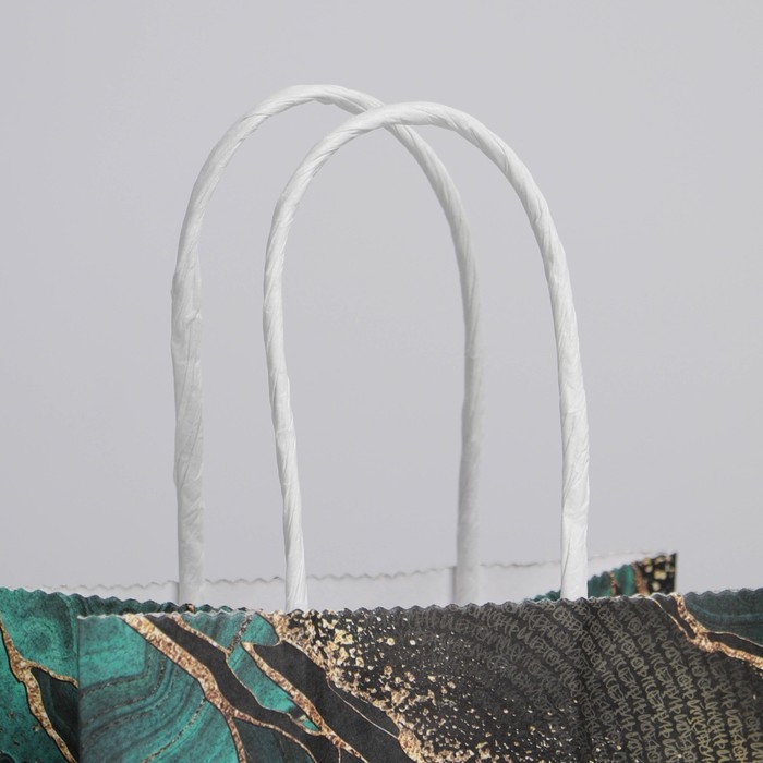 Пакет подарочный крафтовый, упаковка, «Мрамор», 12 х 21 х 9 см Пакет подарочный крафтовый, упаковка, «Мрамор», 12 х 21 х 9 см