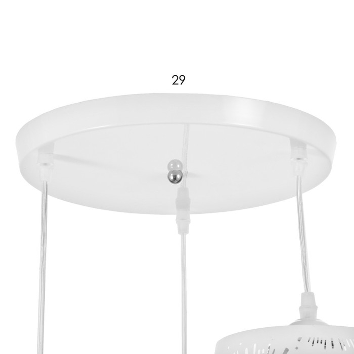 Светильник BayerLux Светильник BayerLux "Феерия" 3хЕ27 40Вт белый 40х40х20-90см