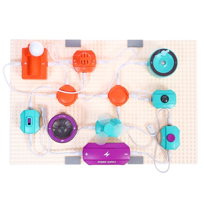 Электронный конструктор, 45 деталей, 101 схема Электронный конструктор, 45 деталей, 101 схема