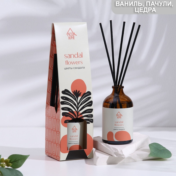 Диффузор ароматический Цветы сандала 100 мл Диффузор ароматический Цветы сандала 100 мл