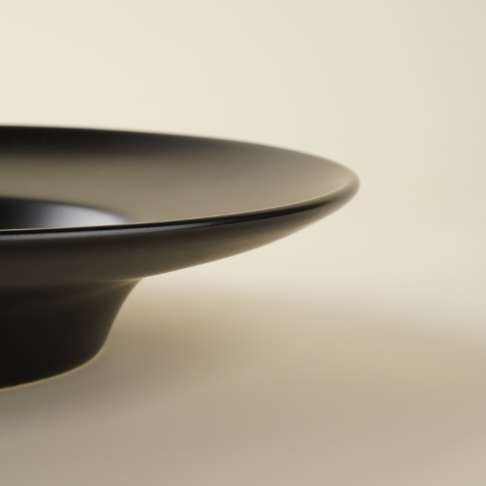 Набор тарелок для пасты SL Home «Дарк», 160 мл, d=21 см, цвет чёрный Набор тарелок для пасты SL Home «Дарк», 160 мл, d=21 см, цвет чёрный
