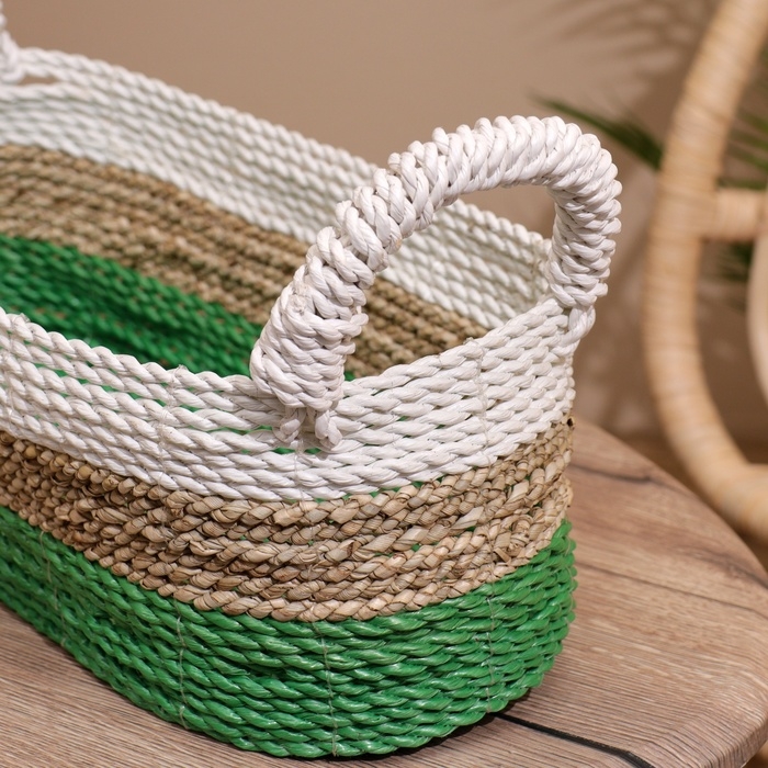 Корзина плетёная МИКС 35х20х20 см Корзина плетёная МИКС 35х20х20 см