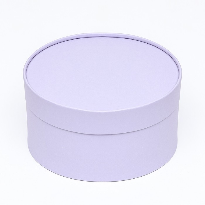 Подарочная коробка Подарочная коробка "Frilly" бледно-фиолетовая, завальцованная без окна, 21 х 11 см