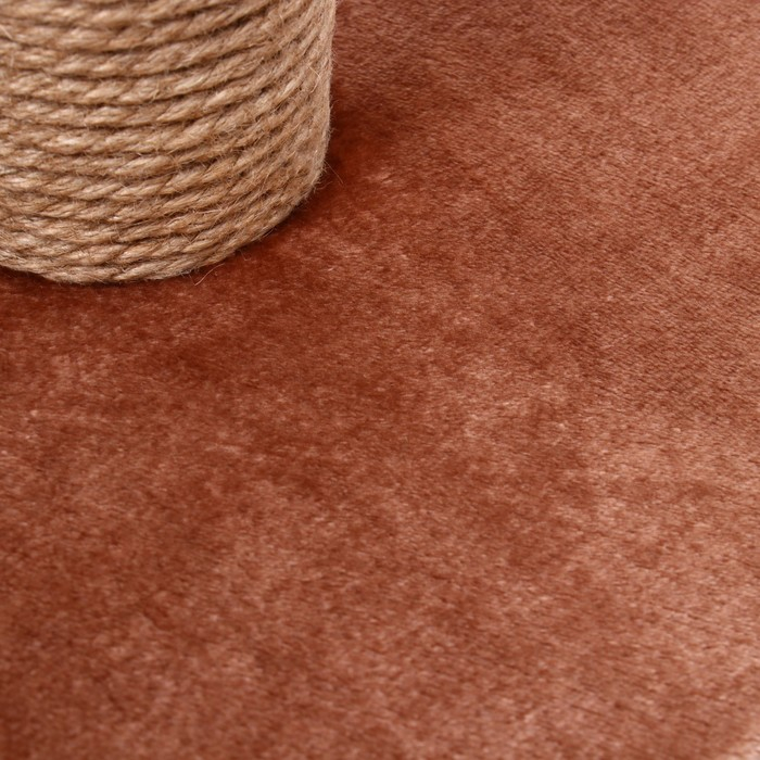 Когтеточка с высоким и толстым столбиком и площадкой, джут, 40 х 40 х 84 см, микс цветов Когтеточка с высоким и толстым столбиком и площадкой, джут, 40 х 40 х 84 см, микс цветов