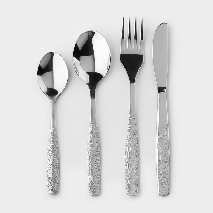 Набор 4 предмета «Непоседа», 2 мм, в картонной коробке с прозрачной крышкой Набор 4 предмета «Непоседа», 2 мм, в картонной коробке с прозрачной крышкой