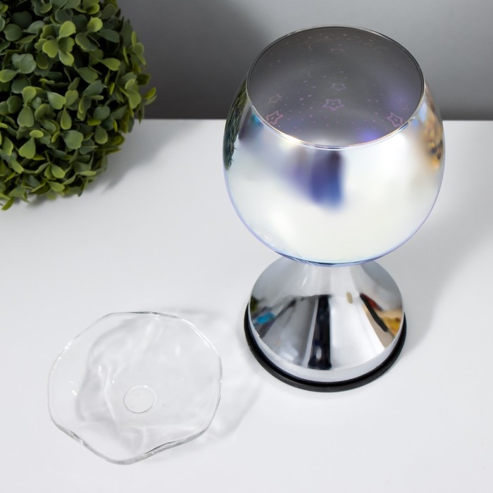 Аромасветильник сенсорный Аромасветильник сенсорный "Ночка" G9 40Вт хром 10х10х20 см RISALUX