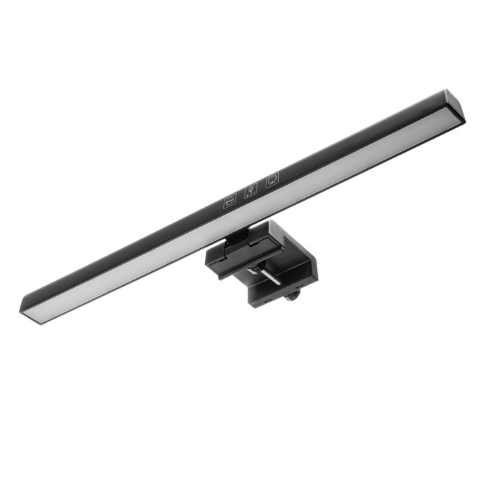 Светильник для монитора Светильник для монитора "Люкс" LED 5Вт 3000К-6000К 249Лм Ra85 USB черный 8,3х2,9х33см