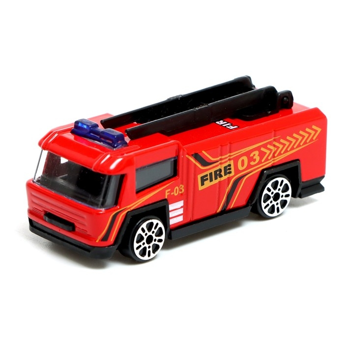 Машина металлическая «Спецслужбы» в банке, цвет МИКС Машина металлическая «Спецслужбы» в банке, цвет МИКС