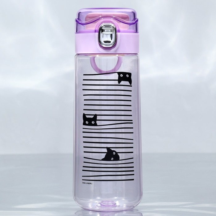 Бутылка для воды «Котики», 520 мл Бутылка для воды «Котики», 520 мл
