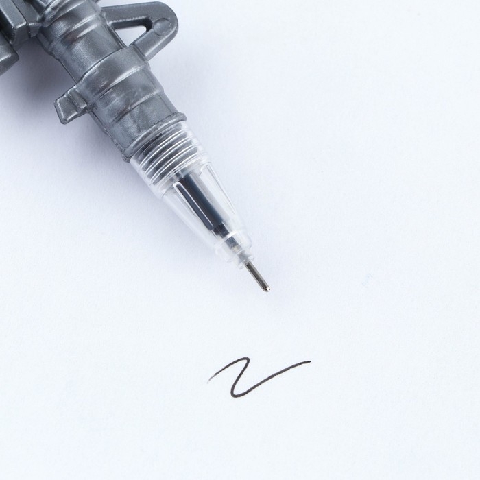 Ручка прикол шариковая синяя паста гранатомет &laquo;Вижу цель&raquo; пластик 0,5 мм