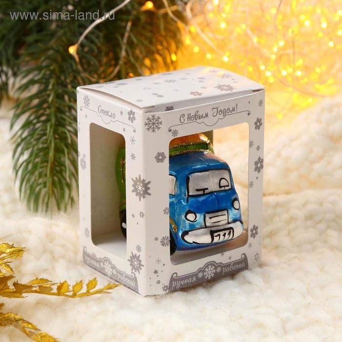 Ёлочное украшение Ёлочное украшение "Грузовичок" h-7 см