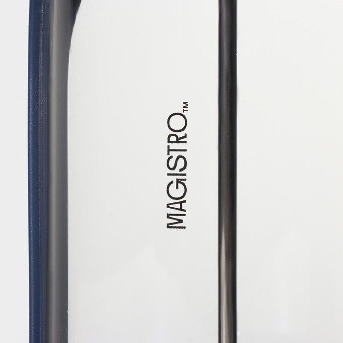 Чайник заварочный френч - пресс Magistro «Хельсинки», 600 мл, стекло, цвет тёмно-синий Чайник заварочный френч - пресс Magistro «Хельсинки», 600 мл, стекло, цвет тёмно-синий