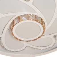 Люстра с ПДУ "Флора" LED 160Вт 3000-6000К белый 50х50х9 см BayerLux