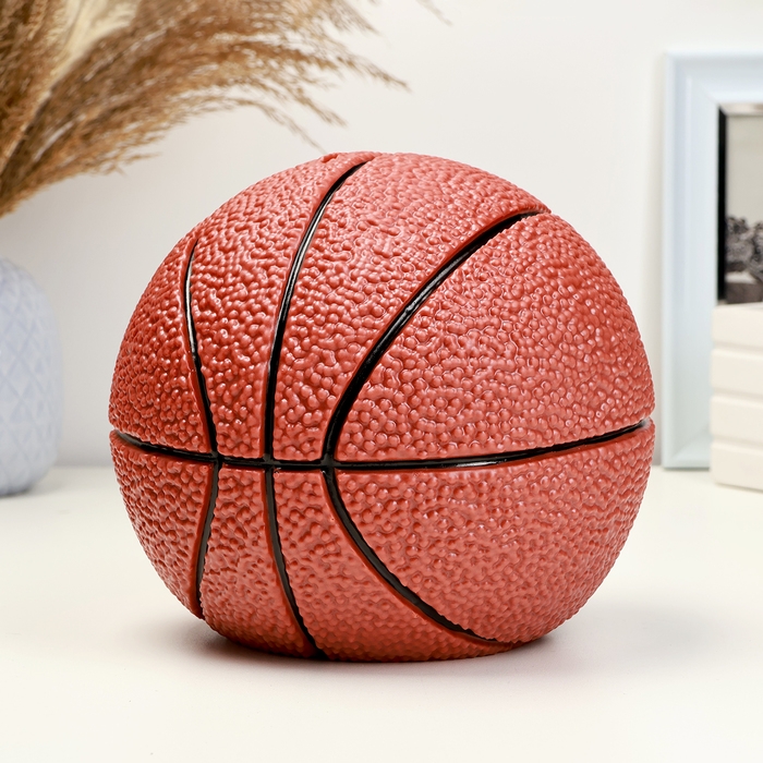 Копилка Копилка "Мяч баскетбольный" 18х18х18см