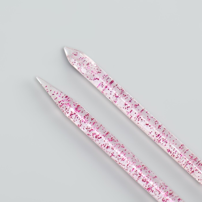 Набор палочек для маникюра, двусторонние, 50 шт, 9,5 см, цвет МИКС