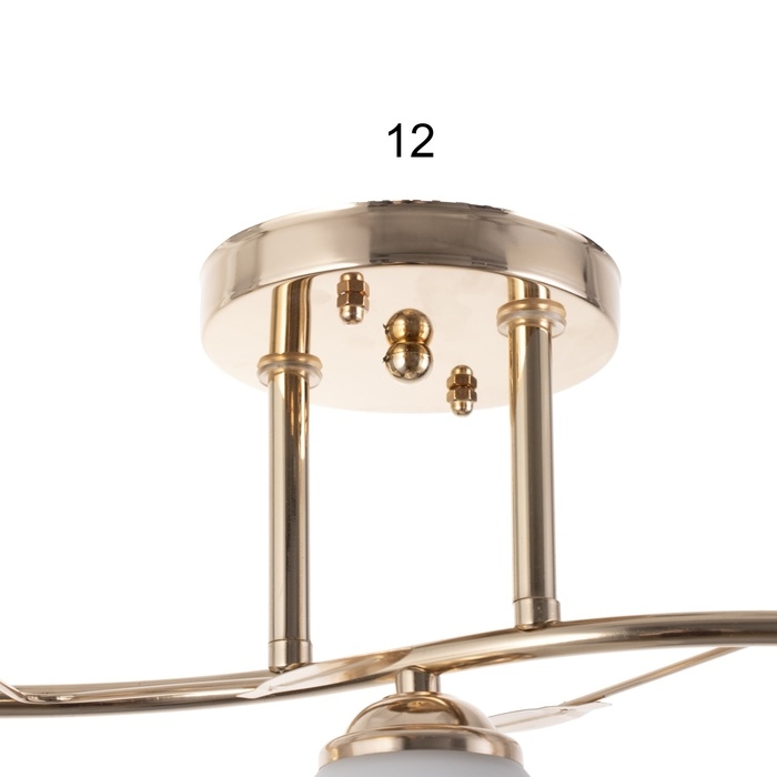 Люстра Люстра "Аквила" 3хЕ27 40Вт золото 58х26 см