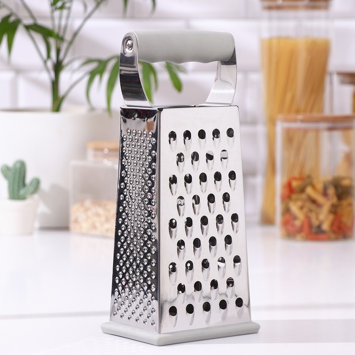 Тёрка Magistro Gate, 4 грани, 10,5×8,5×25,5 см, цвет серый Тёрка Magistro Gate, 4 грани, 10,5×8,5×25,5 см, цвет серый