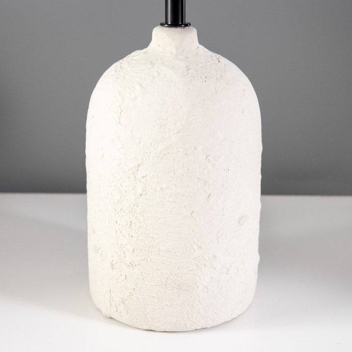 Настольная лампа "Томила" Е14 40Вт белый черный 30х30х37см RISALUX