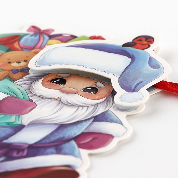 Гирлянда на ленте новогодняя &laquo;Персонажи новогодние&raquo;, на Новый год, 3D элементы, длина 200 см