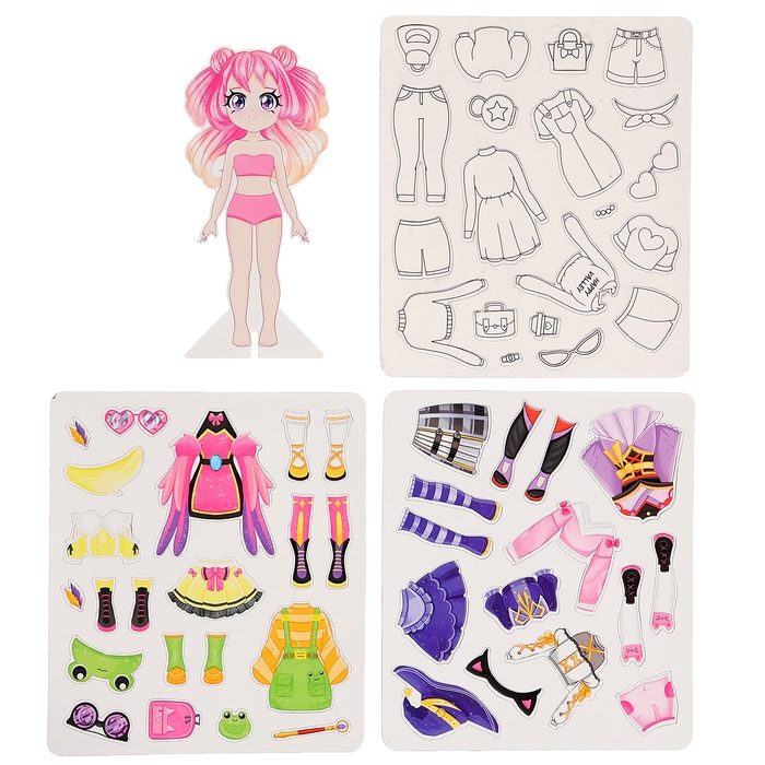 Магнитная игра «Модный домик: Кими» Магнитная игра «Модный домик: Кими»