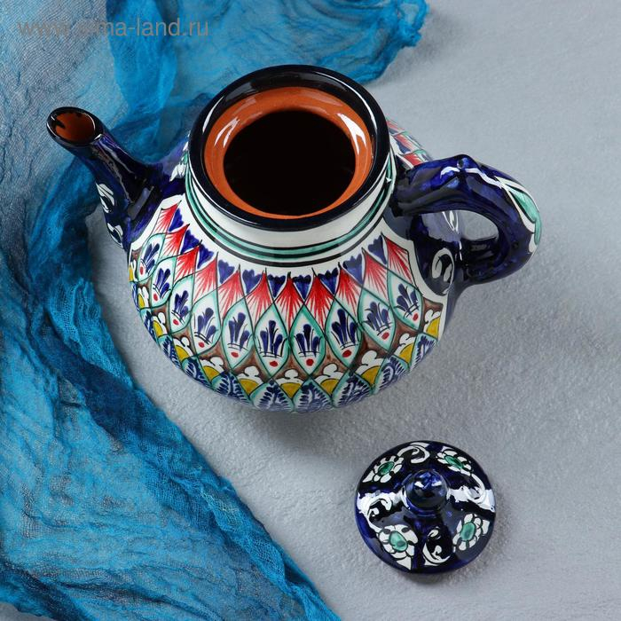 Чайник Риштанская Керамика 1600мл микс Чайник Риштанская Керамика 1600мл микс