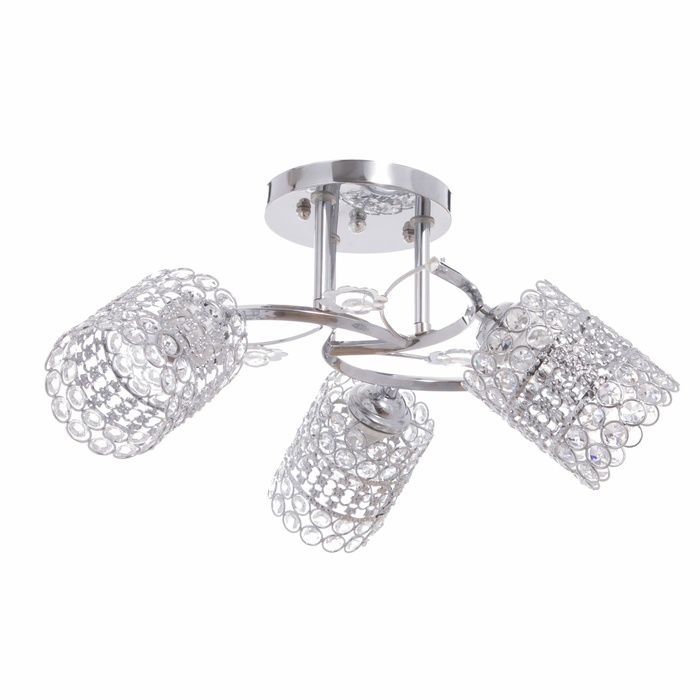 Люстра Люстра "Берти" 3х40Вт Е27 Хром МОДЕЛЬ: 2612376