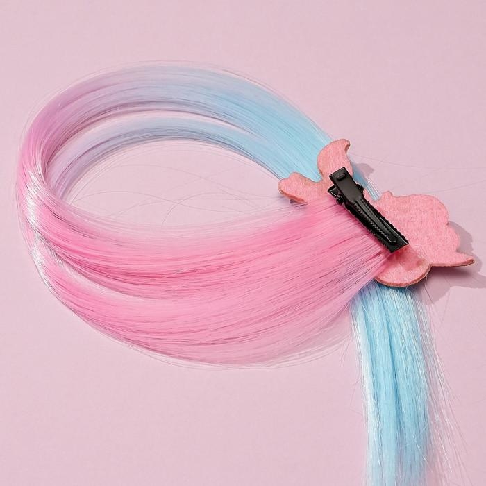 Заколки для волос , цветная прядь «Сияй» Заколки для волос , цветная прядь «Сияй»