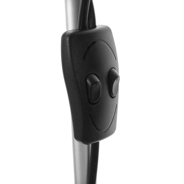 Торшер  Торшер "Тренд 2" 1х40Вт Е27+1хЕ27 40Вт черный 22х22х180 см.