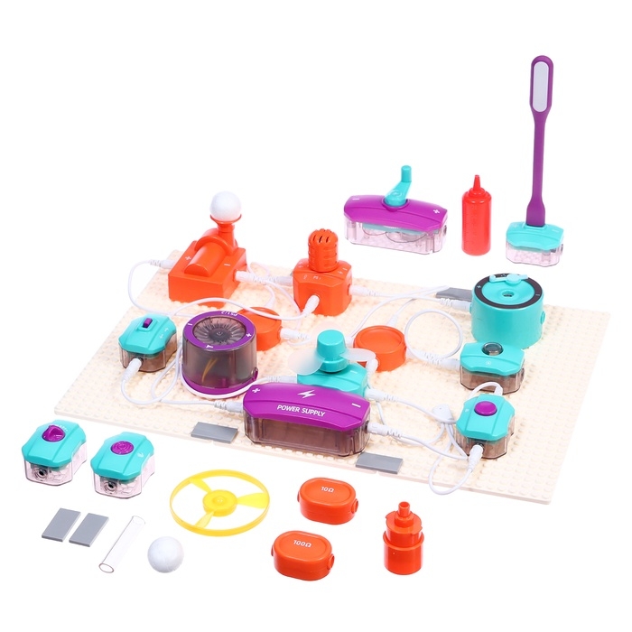 Электронный конструктор, 45 деталей, 101 схема Электронный конструктор, 45 деталей, 101 схема