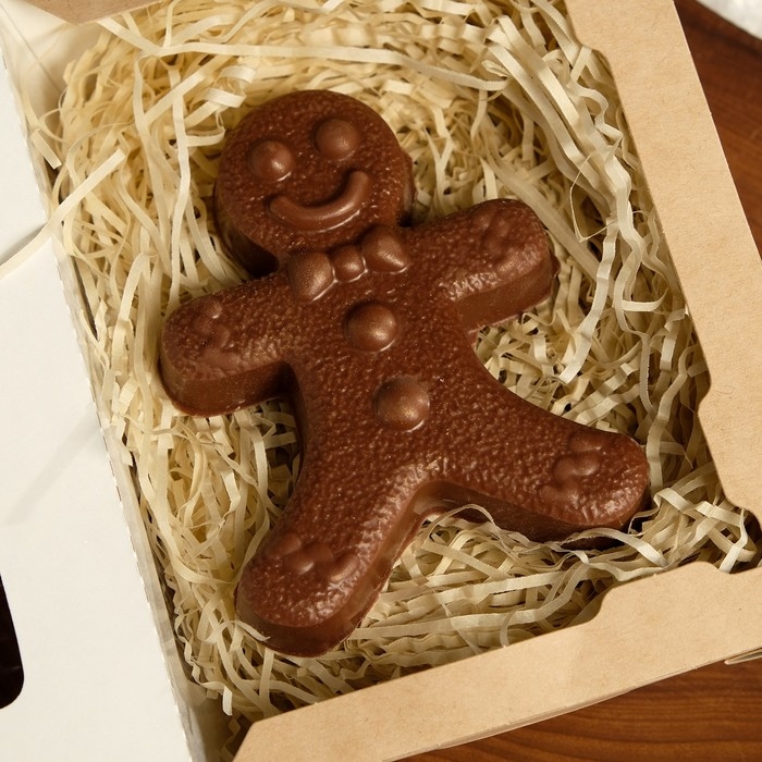 Шоколадная фигурка Пряничный мальчик, 80 г Шоколадная фигурка Пряничный мальчик, 80 г