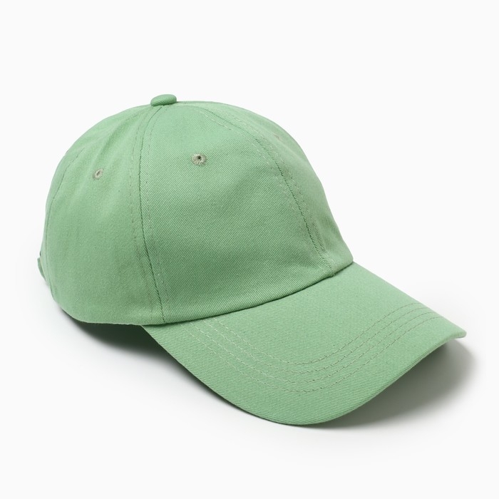 Кепка женская однотонная MINAKU цвет оливковый, р-р 58 Кепка женская однотонная MINAKU цвет оливковый, р-р 58