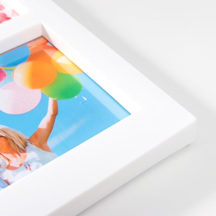 Мультирамка  Мультирамка "СЕМЬЯ" коллаж на 4 фото 10х15 см, белый