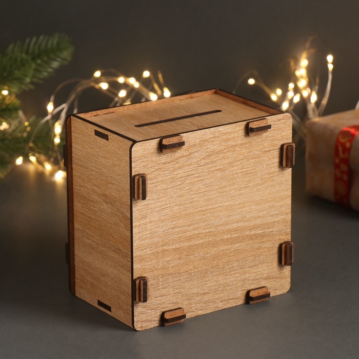 Новогодняя копилка  Новогодняя копилка "Ёлка" 12х12х9 см