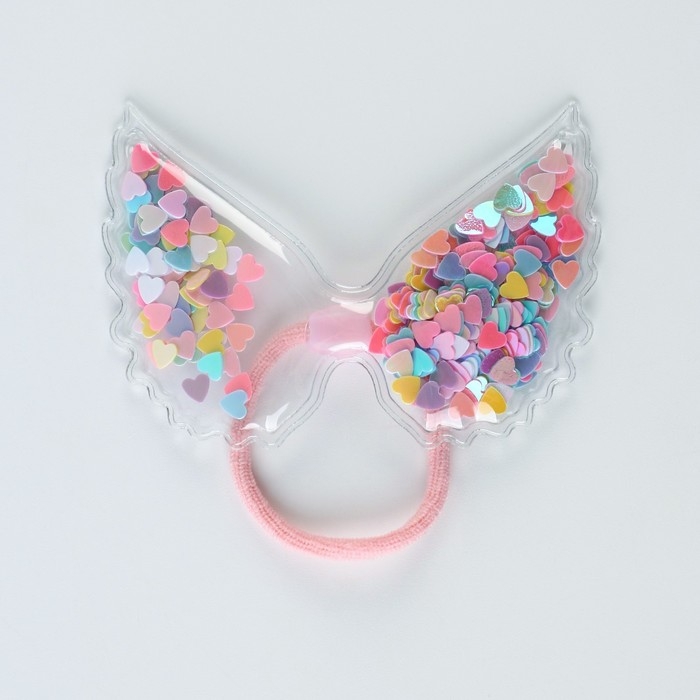 Резинка для волос с шейкером новогодняя «Самой красивой» на Новый год, d = 5 см Резинка для волос с шейкером новогодняя «Самой красивой» на Новый год, d = 5 см