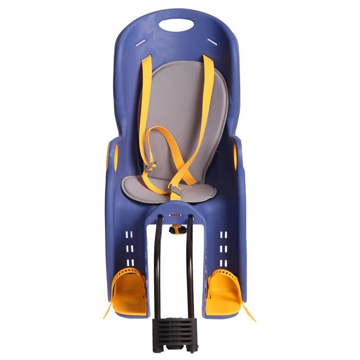 Велокресло заднее BQ-5A, крепление на раму, цвет синий Велокресло заднее BQ-5A, крепление на раму, цвет синий