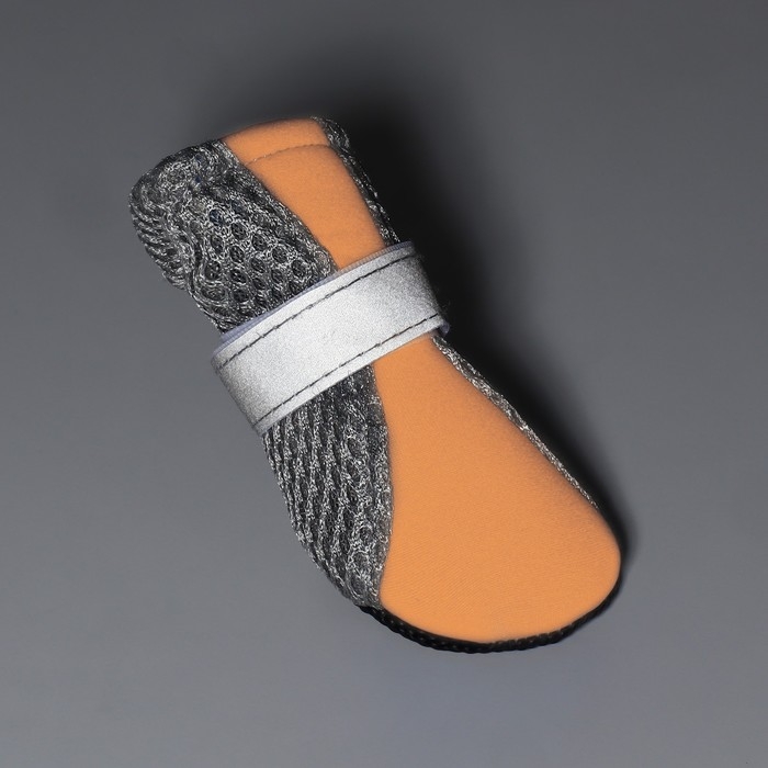 Ботинки для собак Ботинки для собак "Комфорт +", размер M (4, 5 х 3, 6 см), оранжевые