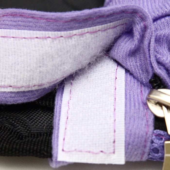 Рюкзак-переноска для кошек и собак  Рюкзак-переноска для кошек и собак "Кенгуру",М -32х20 см (ДС 29-34, ОГ 25-43 см) фиолетовый