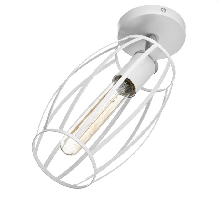 Спот Спот "Овал" Е27 40Вт белый 14х23 см